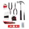 Fleming Supply Tool Kit, 102 Heat-Treated Pieces with Carrying Case, Essential Steel Hand Tool and Basic Repair Set 912089IYL - alternate 3